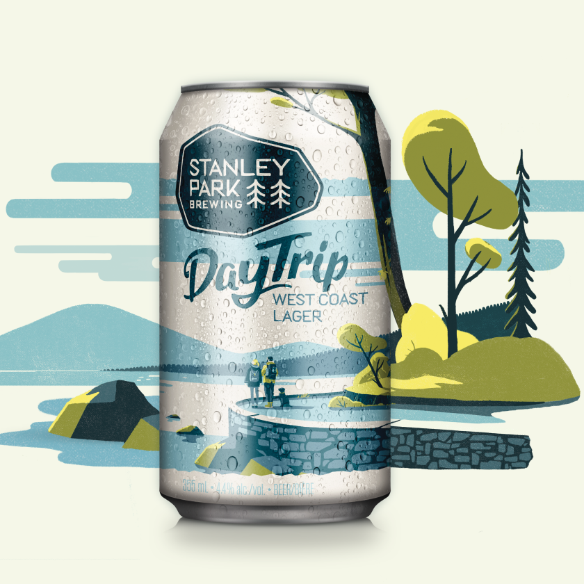 An image of a beer can Day Trip by Stanley Park Brewing