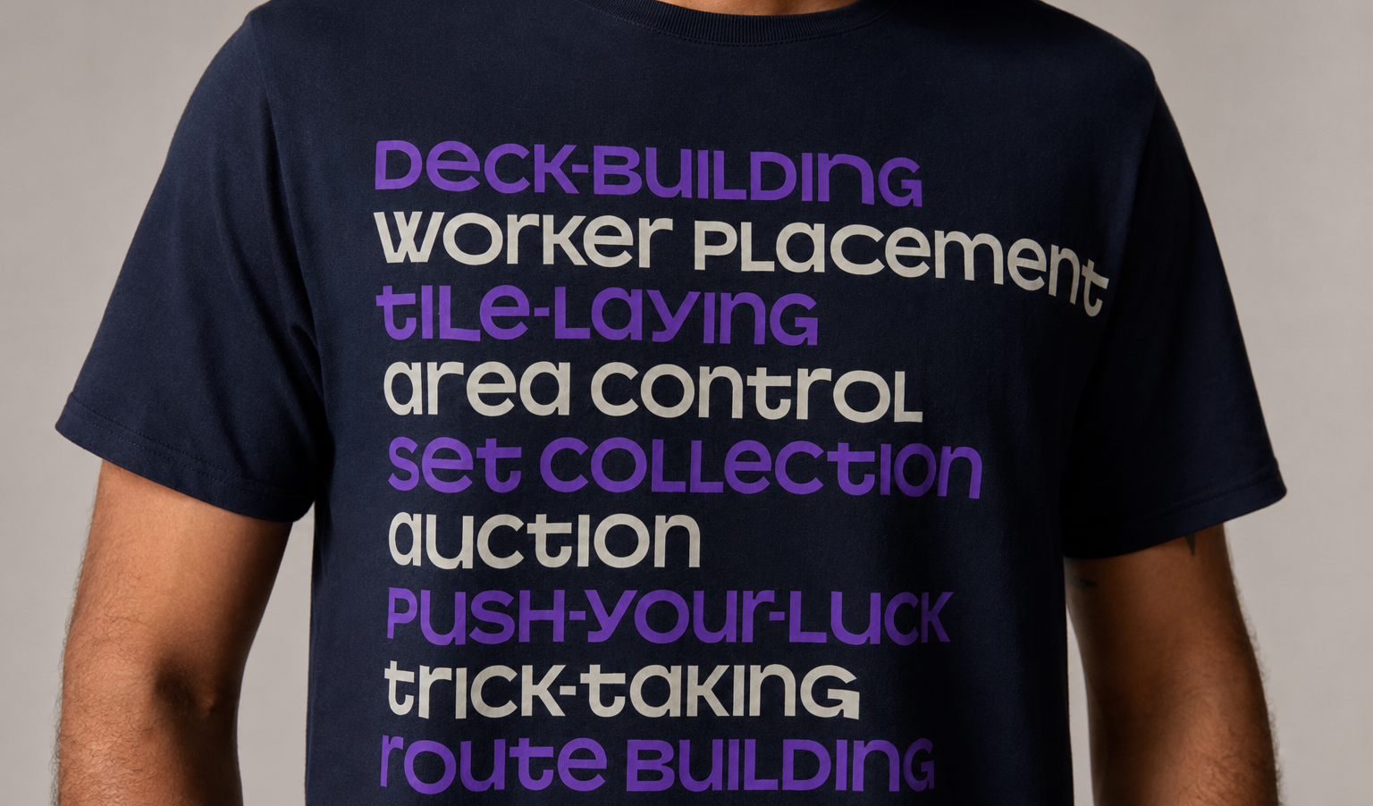 A tshirt with MoP branding